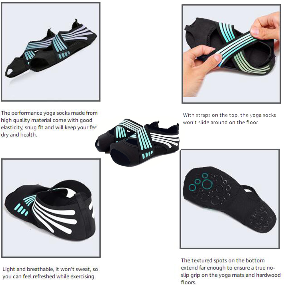 1 Çift Kadın Kaymaz Parmaksız  - Grip Sock Yoga incelemesi ve fiyatı