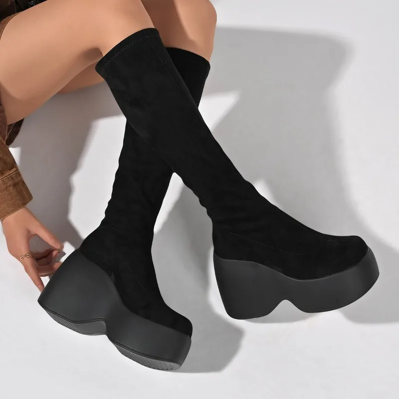Kışlık Yeni İnce Büyük Beden E - Knee High Sock Women incelemesi ve fiyatı